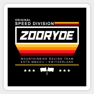 Zoo Ryde Racing Team Sticker